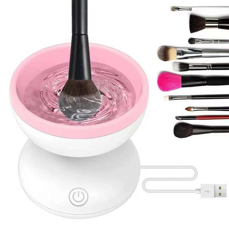 Electric Makeup EyeShadow Brush Cleaner USB powered