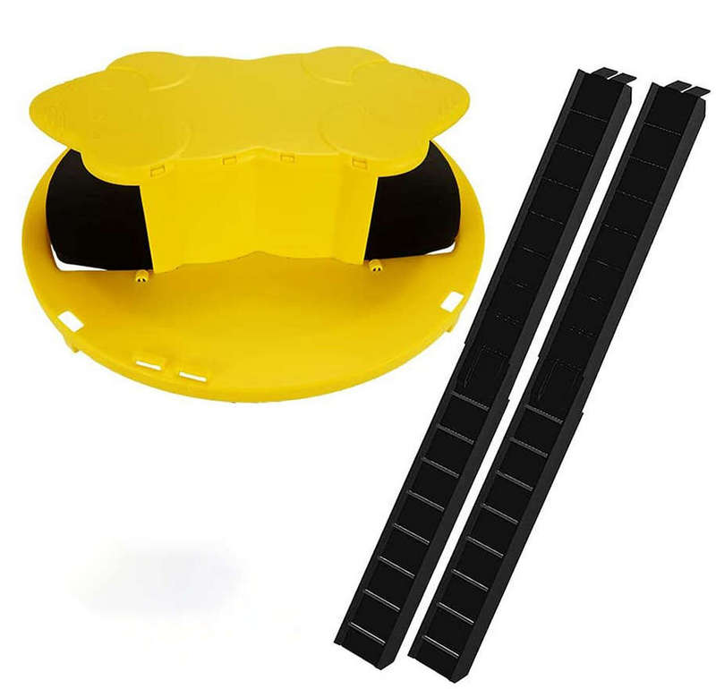 Flip Slide Bucket Lid Rat Trap Auto Reset Mouse Trap