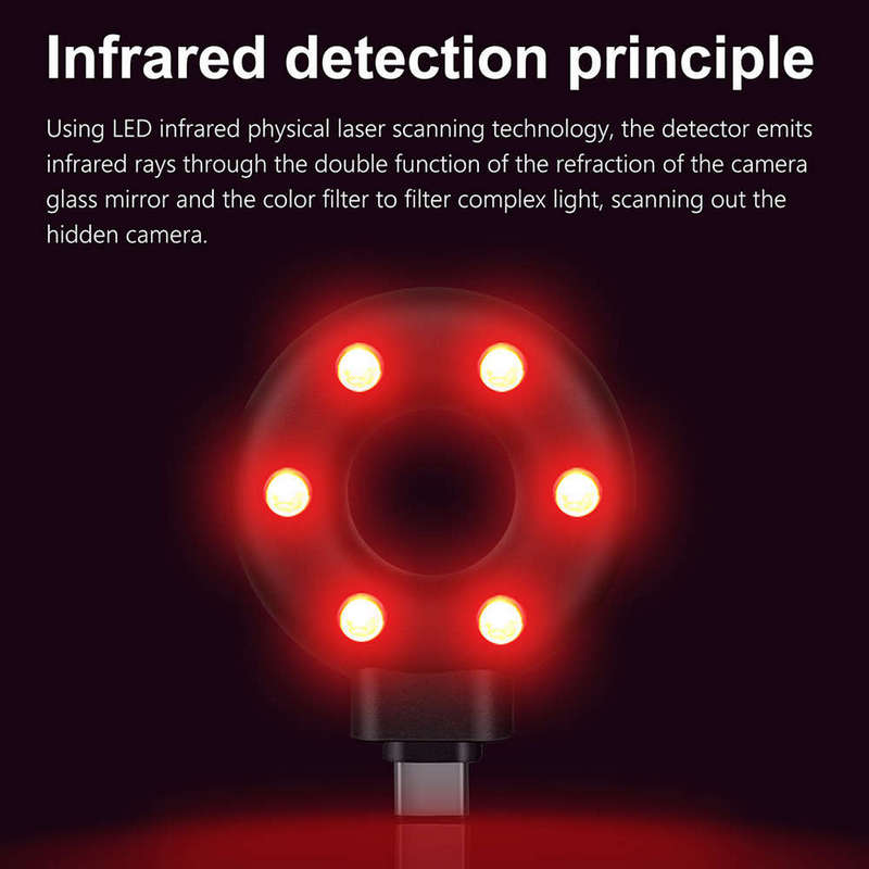 Mini Type-C Anti Candid Camera Detector