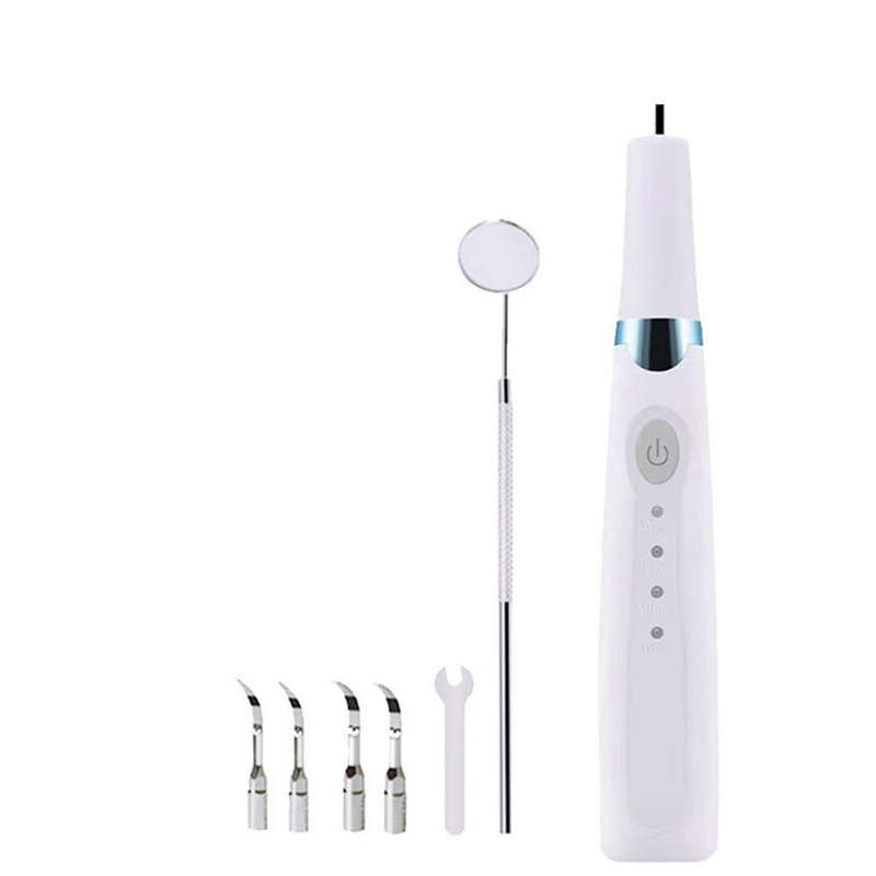 Ultrasonic Dental Scale Teeth Calculus Remover Kit 3 Modes