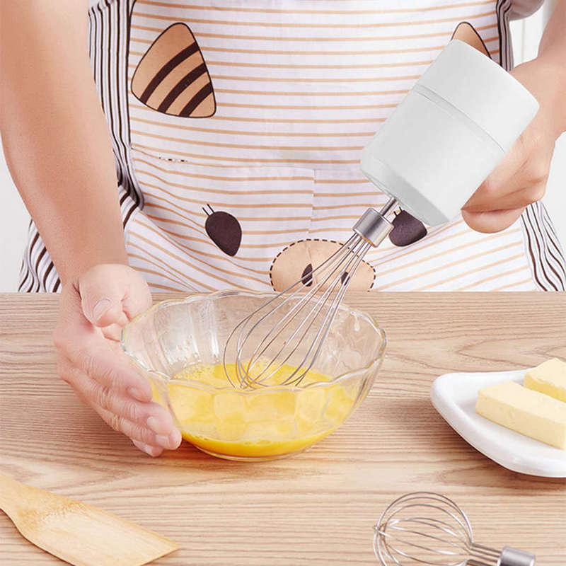 Electric Food Mixer Handheld Blender Milk Frother