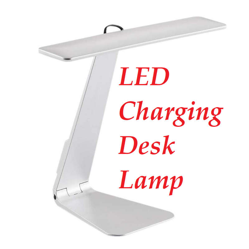 Ultra-Thin LED Charging Desk Lamp with 3 Brightness