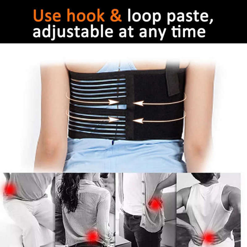 Unisex Breathable Broken Rib Chest Belt (Size:Large)
