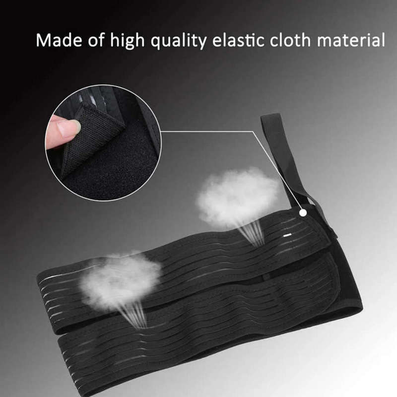Unisex Breathable Broken Rib Chest Belt (Size:Large)