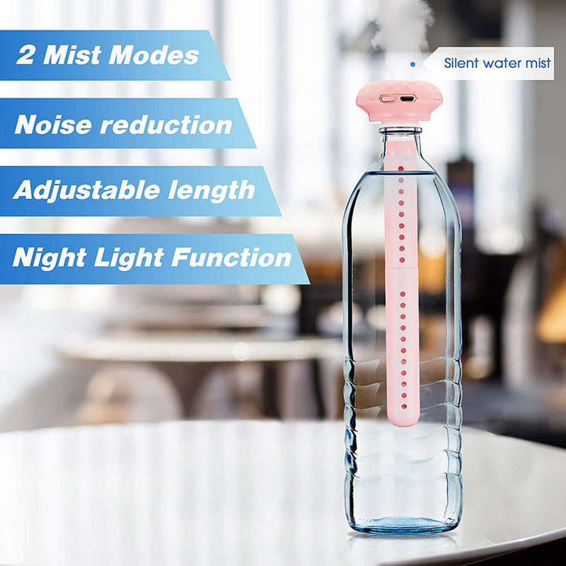 Adjustable Height Mini USB Humidifier - Fits any container