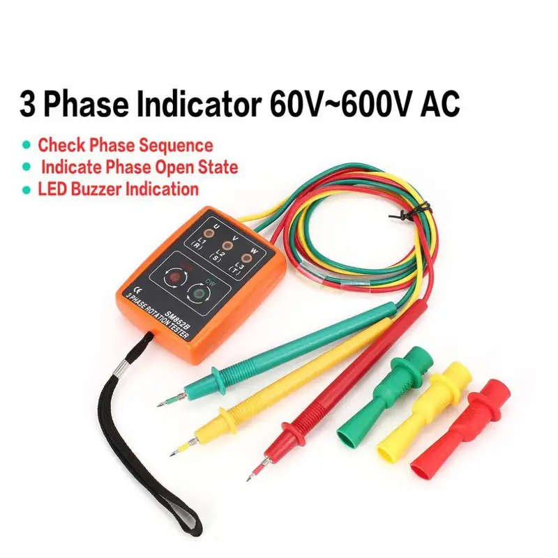 3 Phase Sequence Presence Rotation Tester
