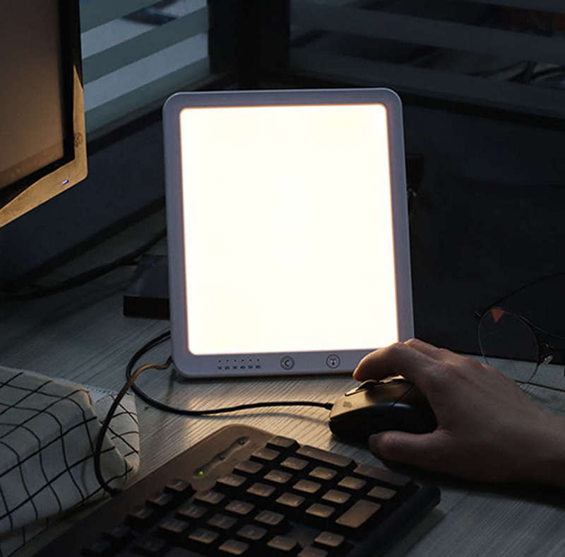LED Sunlight SAD Therapy Lamp