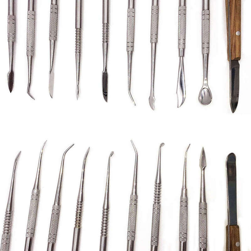 S/Steel Dental Tools Kit 10 Piece plus Pouch