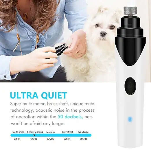 Ultra Quiet Electric Pet Nail Grinder