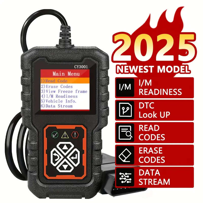 Car OBD2 Code Scanner Diagnostic Erase Engine Fault Codes