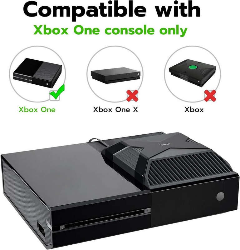 Cooling Fan For Xbox One Ipega PG-X010 USB Powered Auto-Sensing