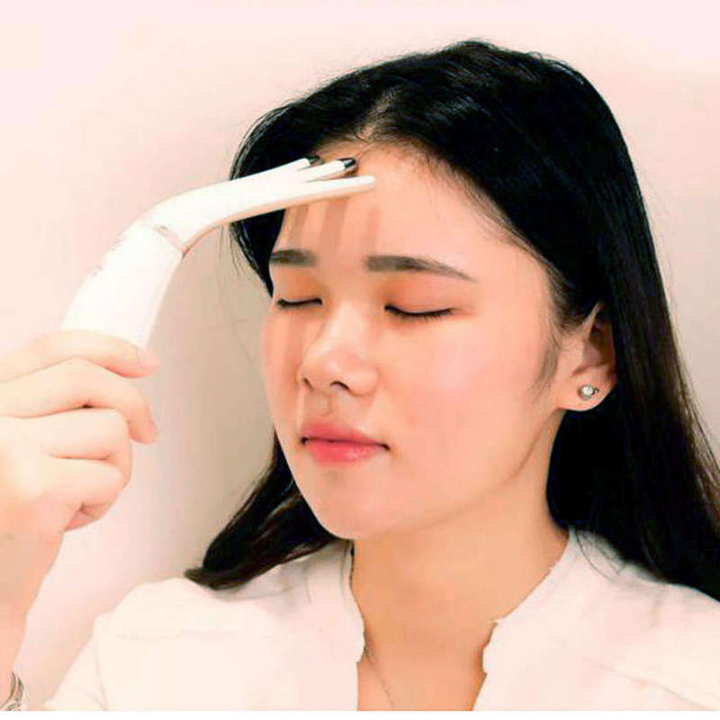 Multi-purpose Portable Vibration Rechargeable Head Massager Hand Shaped