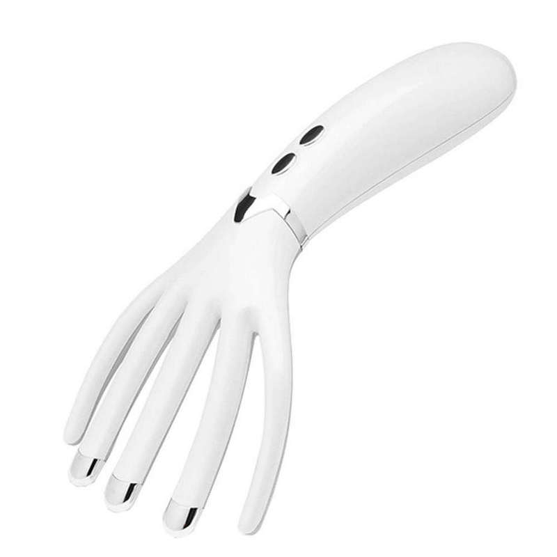 Multi-purpose Portable Vibration Rechargeable Head Massager Hand Shaped