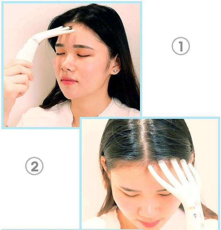 Multi-purpose Portable Vibration Rechargeable Head Massager Hand Shaped