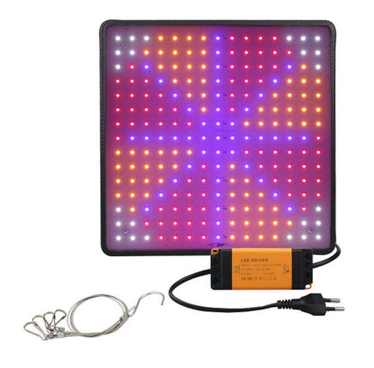 225 LED Grow Light Lamp Full Spectrum Ultrathin Panel Indoor Plants Veggies Flowers