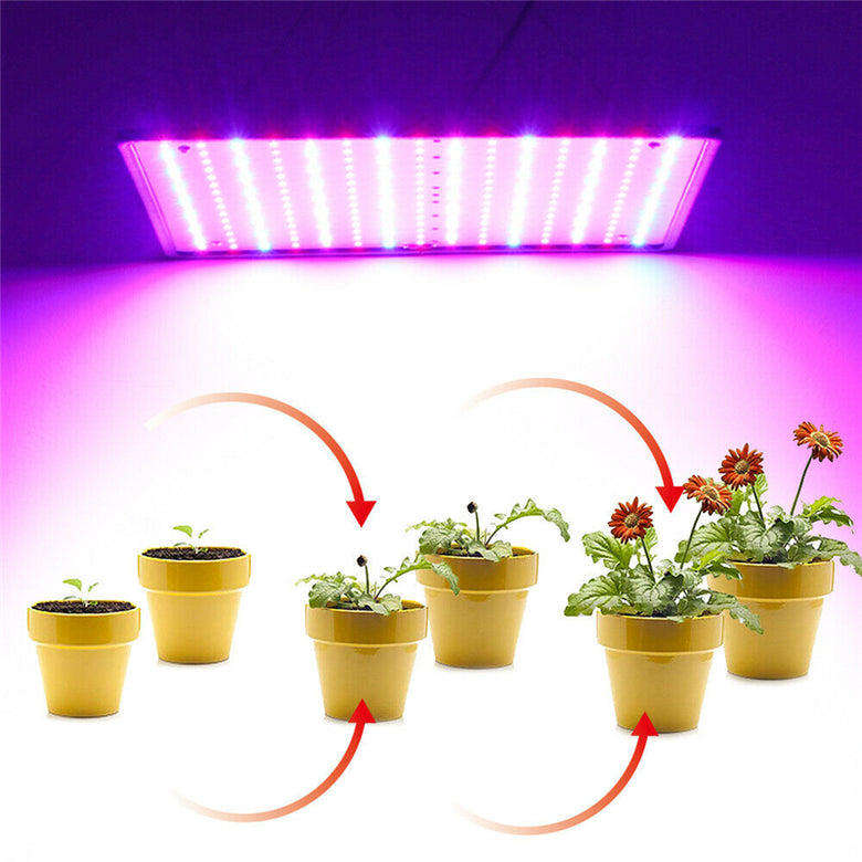 225 LED Grow Light Lamp Full Spectrum Ultrathin Panel Indoor Plants Veggies Flowers