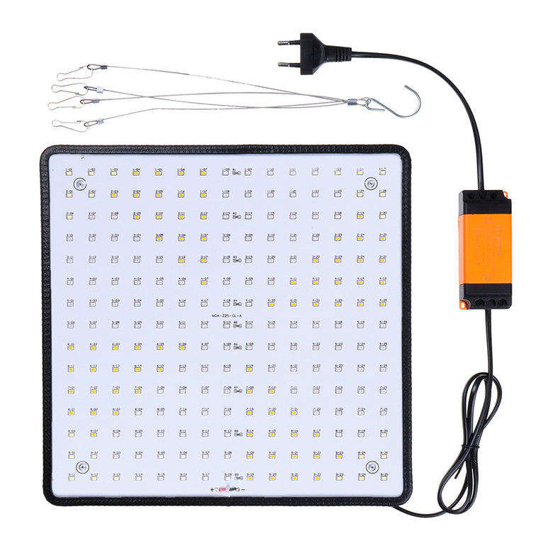 225 LED Grow Light Lamp Full Spectrum Ultrathin Panel Indoor Plants Veggies Flowers