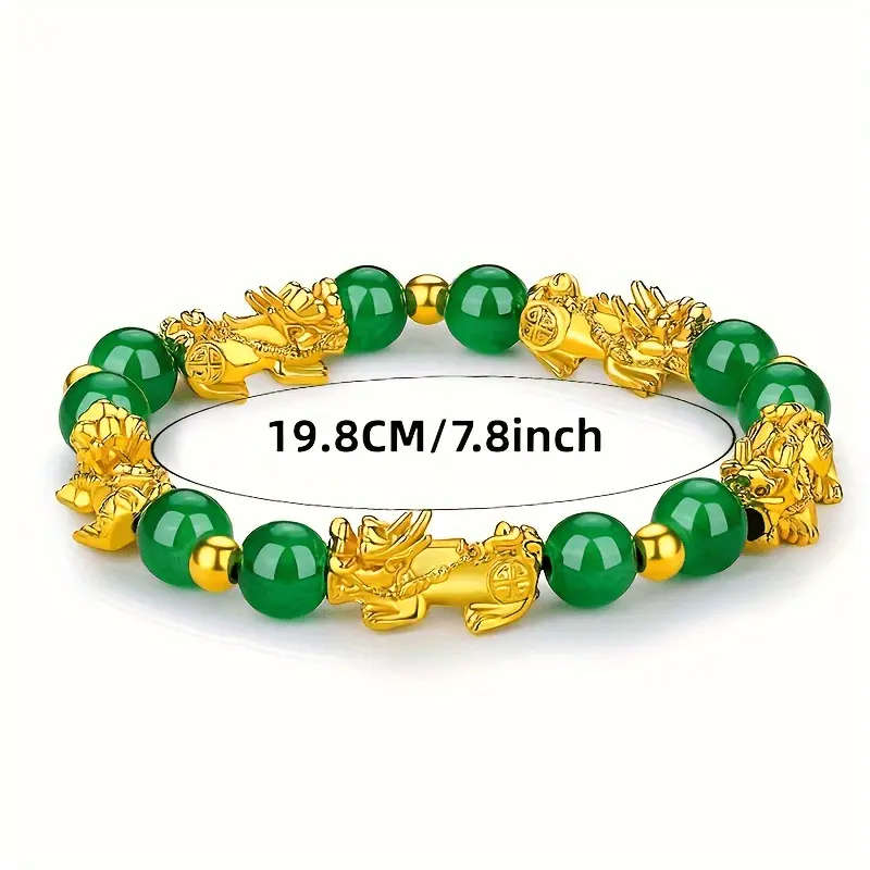 Fortune Lucky Dragon Charm Good Luck Bracelet