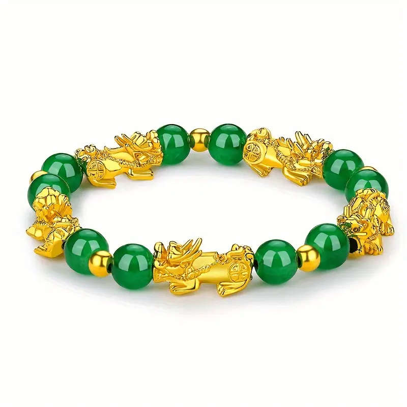 Fortune Lucky Dragon Charm Good Luck Bracelet