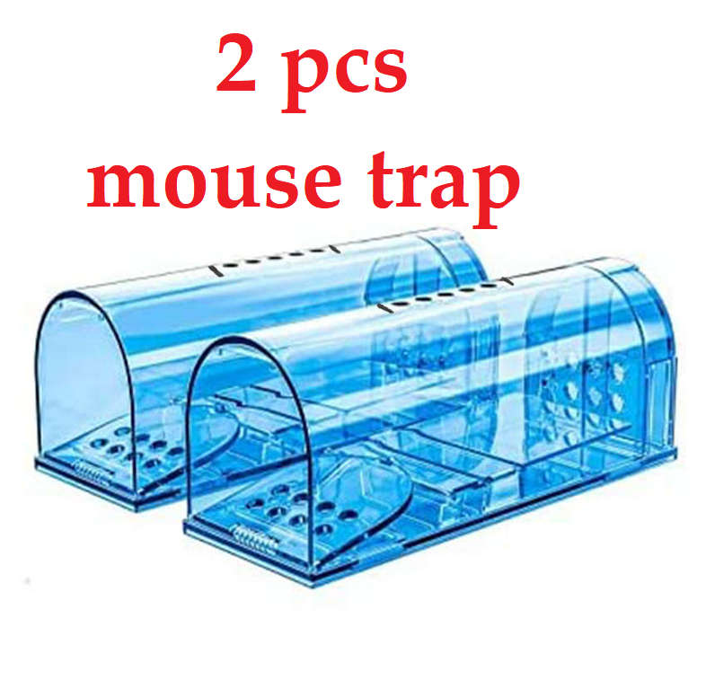 2 Pcs Mouse Trap Catch and Release Mice Live Catcher