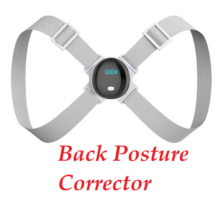 LCD Smart Vibration Reminder Back Posture Corrector Belt