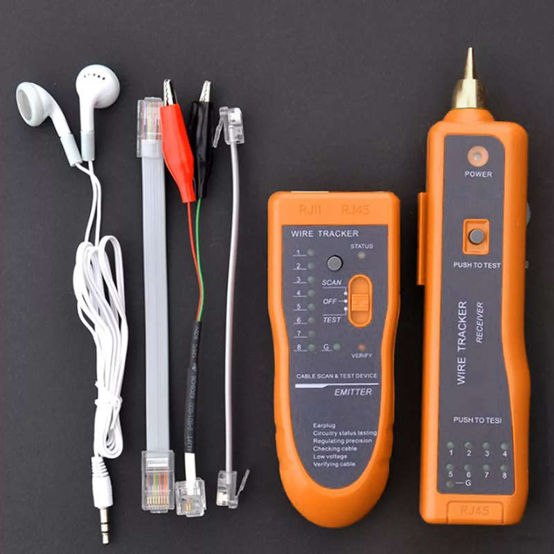 Cable Tester Wire Tracer Network LAN Cable Tester Wire Tracker RJ45 RJ11