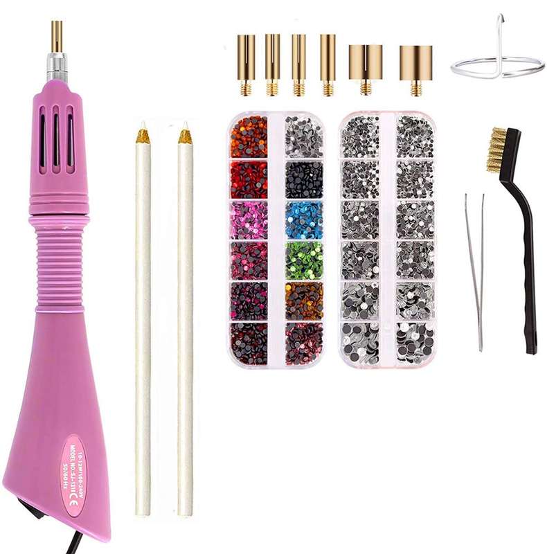 Rhinestone Hotfix Applicator DIY Hot Gun Tool Kit