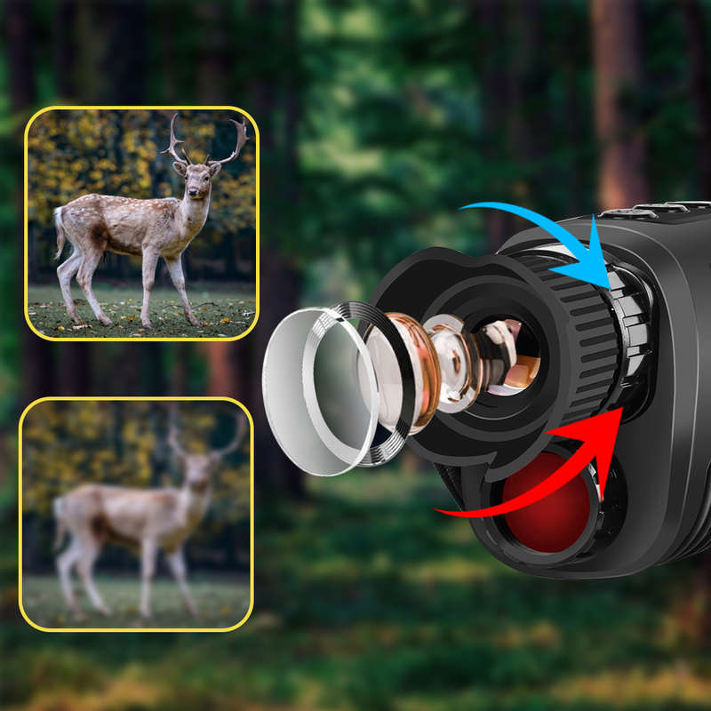 Monocular Night Vision Device Infrared 5x Digital Zoom Telescope  1080P HD