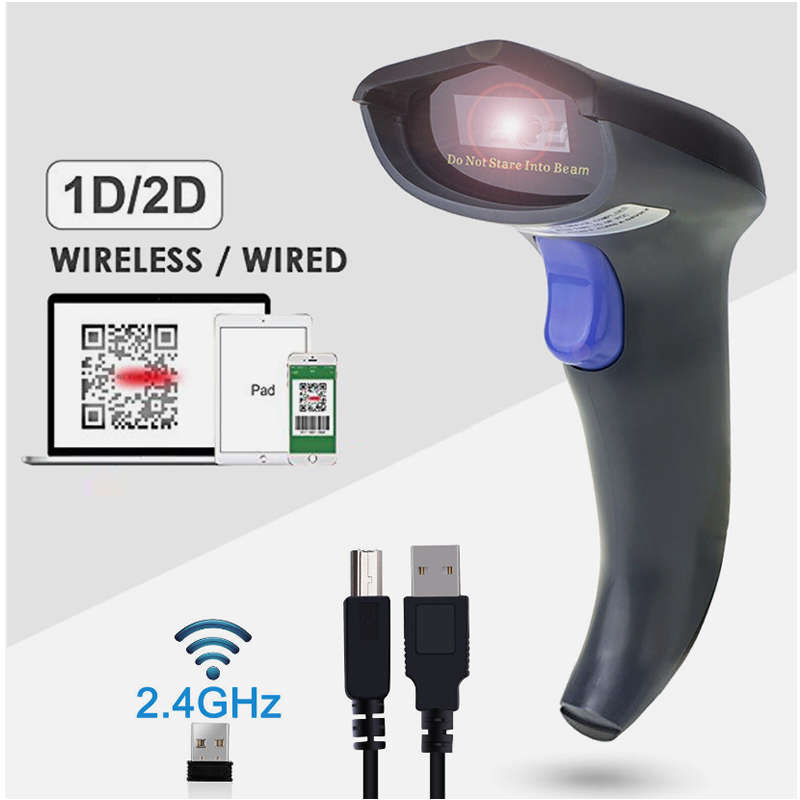 High-Speed Handheld Barcode Scanner 1D/2D Wireless Q-Sm55B