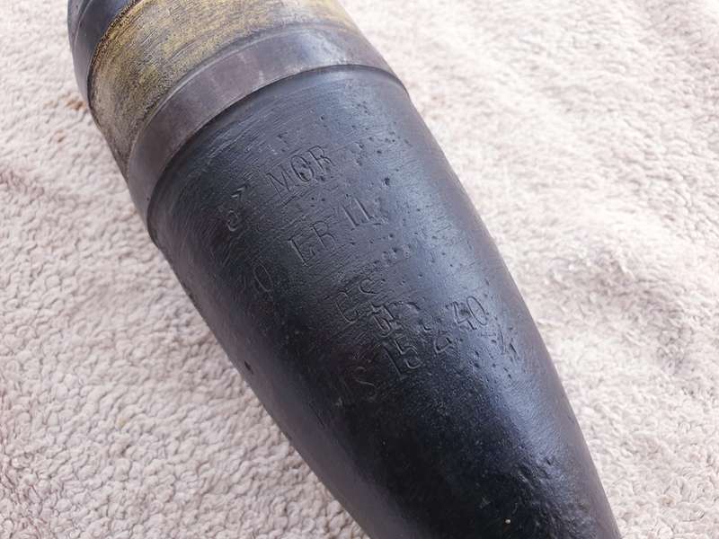 WW2 BRITISH 3 INCH MORTAR INNERT