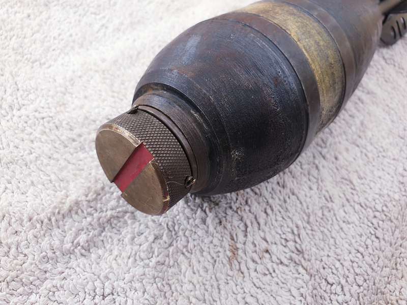 WW2 BRITISH 3 INCH MORTAR INNERT