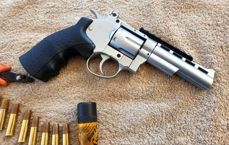 COLY PYTHON TYPE METAL CO2 REVOLVER 4.5 MM BB
