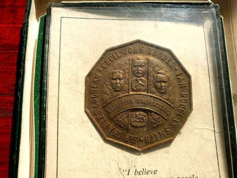 LIMITED EDITION RHODESIAN INDEPENDANCE MEDALLION