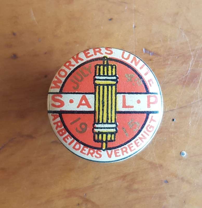 RARE 4 TH JULY 1915 SALM BUTTON PIN
