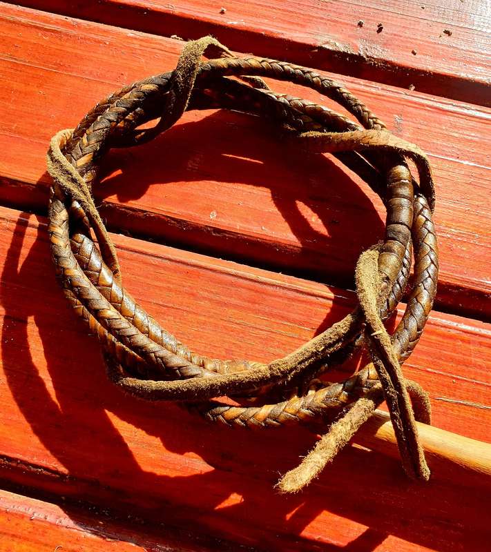 VINTAGE SHEEP WHIP FROM THE FARM