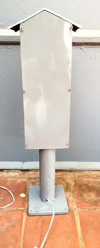 VINTAGE TINPLATE SMALL ROBOT LIGHT 600 MM HIGH