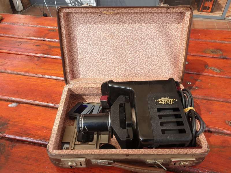 WW2 1939-1945 LEITZ PARVO GERMANY PROJECTOR WORKING