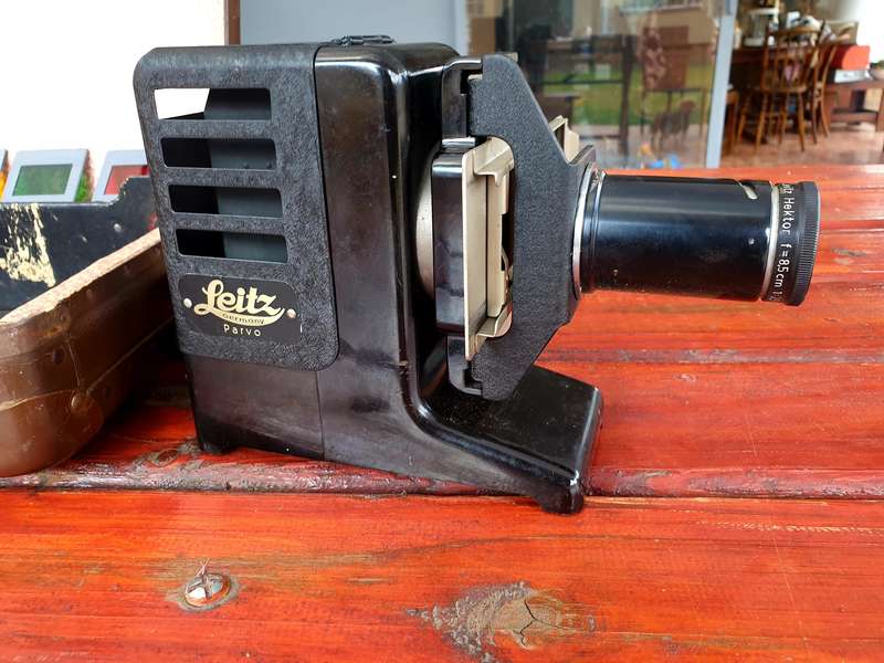 WW2 1939-1945 LEITZ PARVO GERMANY PROJECTOR WORKING