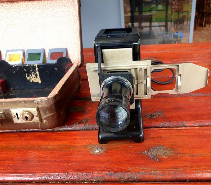 WW2 1939-1945 LEITZ PARVO GERMANY PROJECTOR WORKING