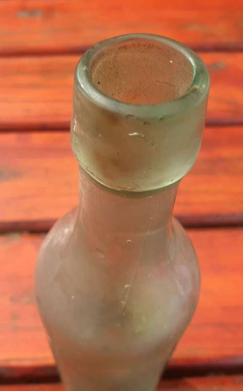 ANTIQUE 1800'S TORPEDO BOTTLE
