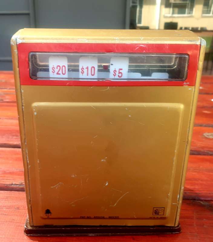 Vintage Kiddies Tinplate Till