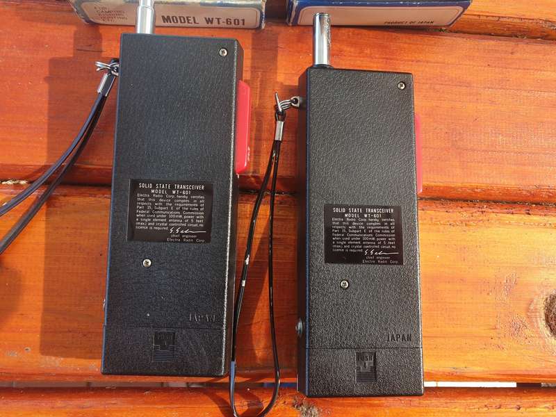 SOLID STATE JAPAN 2 WAY RADIO SET
