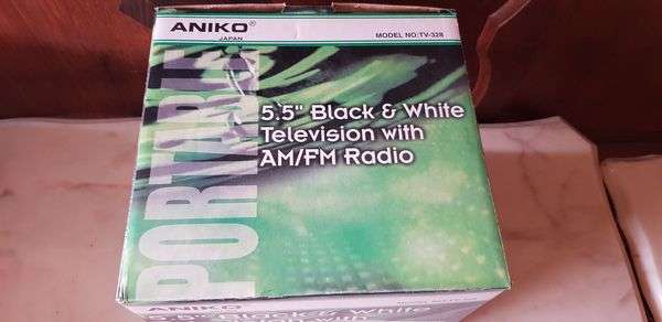 MINT VINTAGE ANIKO JAPAN RADIO TV SET