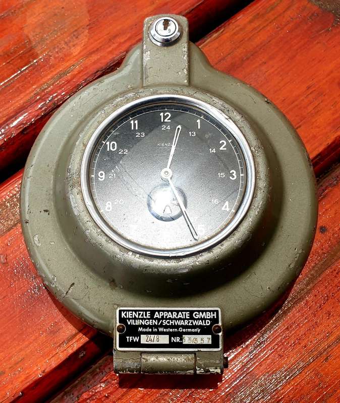 VINTAGE WEST GERMANY KIENZLE TIME KEER COLCK