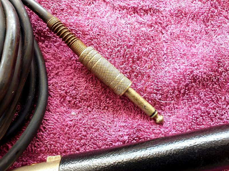 VINTAGE ACUSTICA M 35 MICROPHONE, 5M CORD, 6 MM PIN