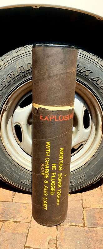 120 MM MORTAR CONTAINER