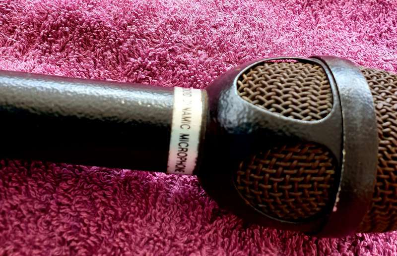 VINTAGE ACUSTICA M 35 MICROPHONE, 5M CORD, 6 MM PIN