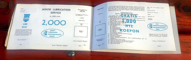 VINTAGE 1969 GENERAL MOTORS OWNERS BOOK