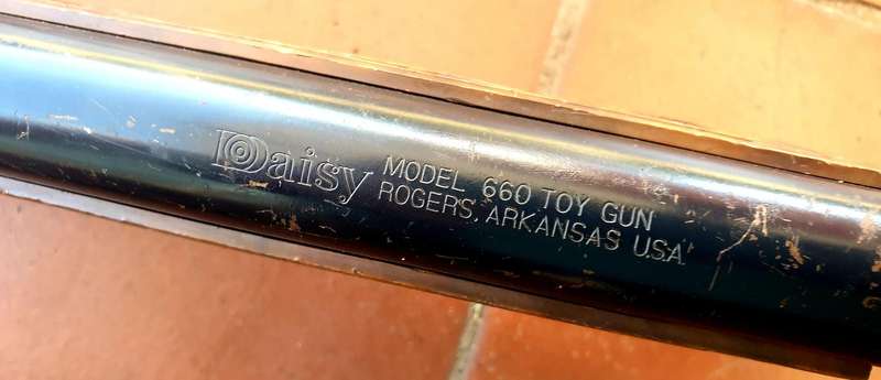 VINTAGE DAISY TRAIL RICOCHET TOY MODEL 660 GUN