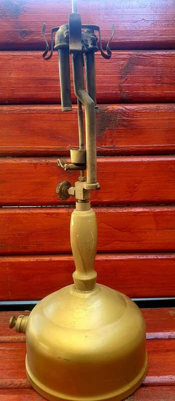 3/49 COLEMAN USA TABLE LANTERN DOUBLE MANTLE X159 MODEL